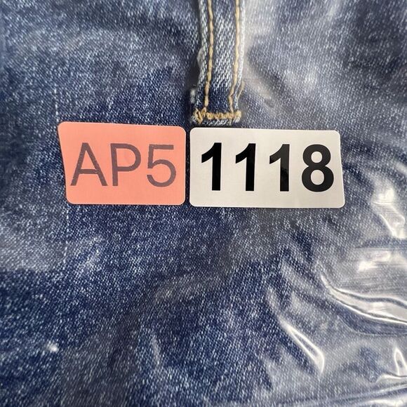 Rock and Rose maxi denim skirt women blue western country stretch open back 13. - Picture 9 of 9